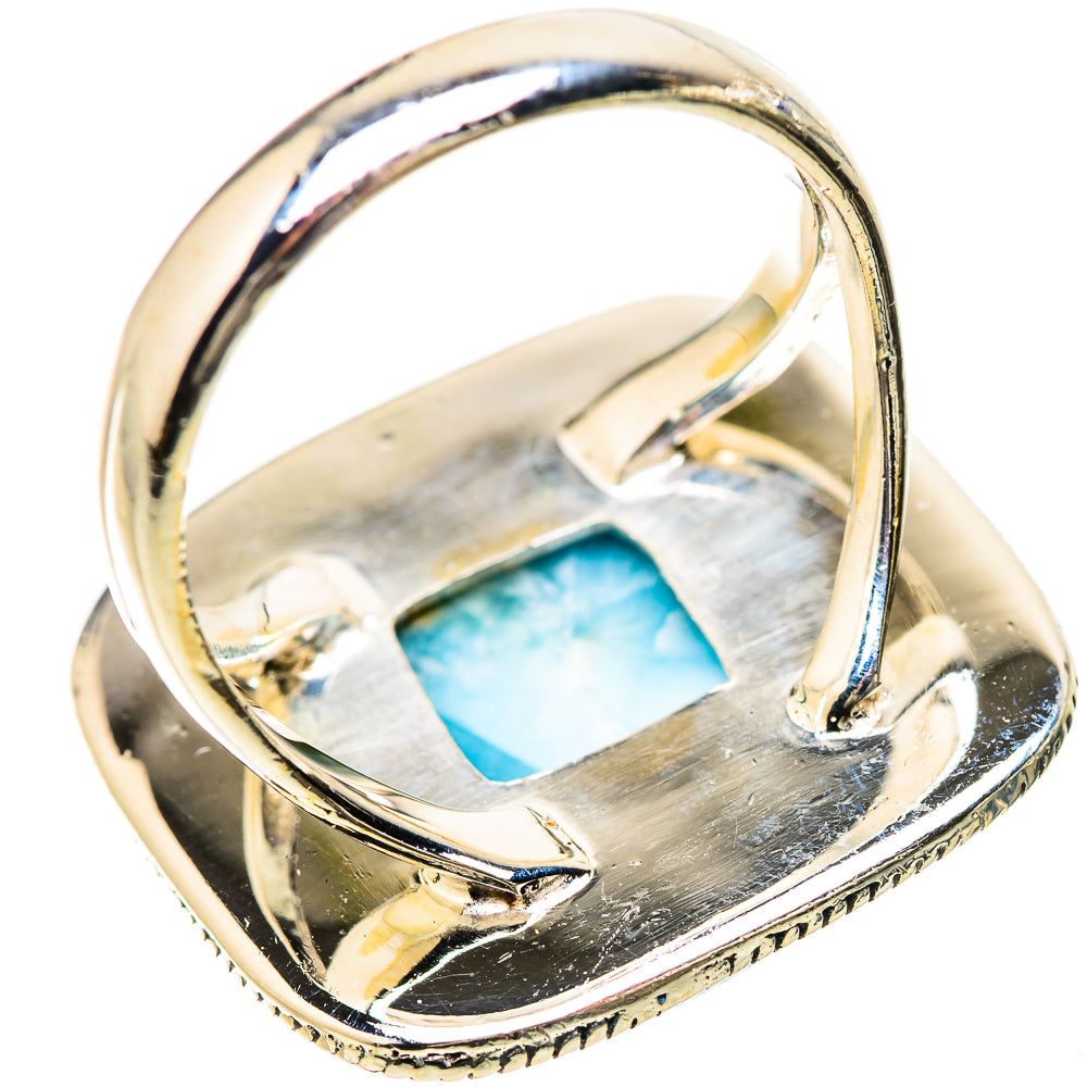 Larimar Rings handcrafted by Ana Silver Co - RING133912 - Photo 3