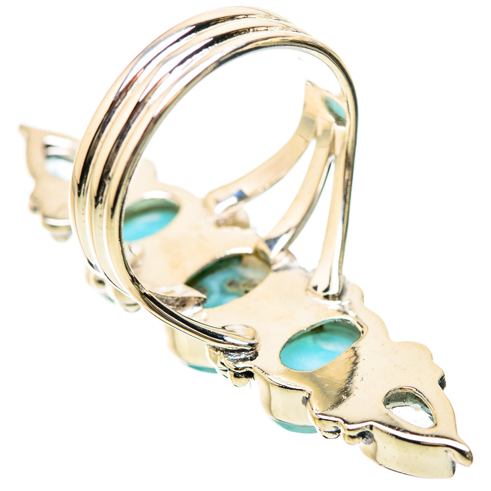 Larimar Rings handcrafted by Ana Silver Co - RING133917 - Photo 3