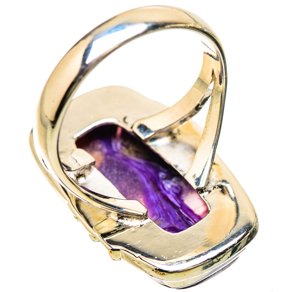Charoite Rings handcrafted by Ana Silver Co - RING133926 - Photo 3
