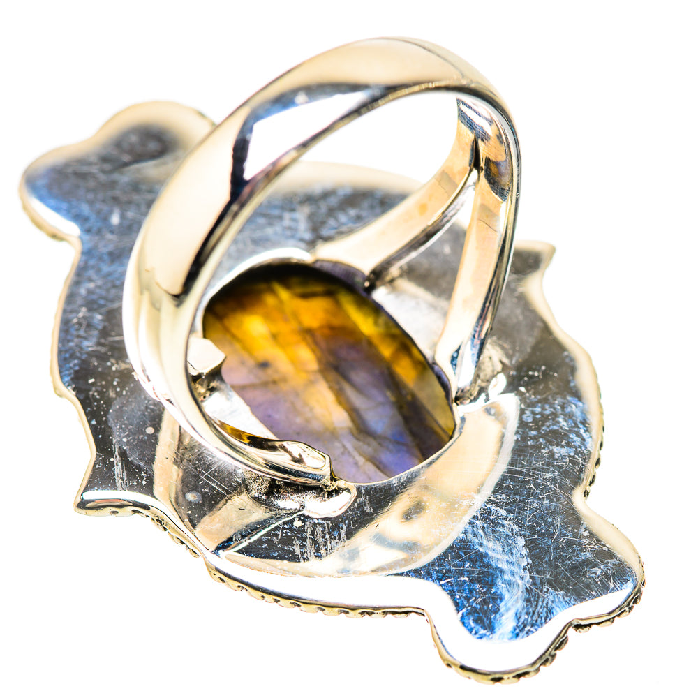 Labradorite Rings handcrafted by Ana Silver Co - RING133932 - Photo 3