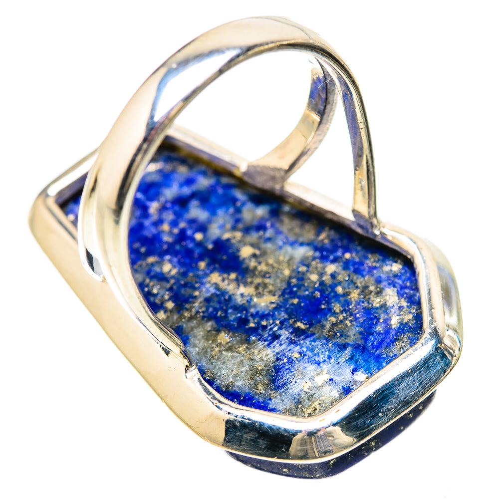 Lapis Lazuli Rings handcrafted by Ana Silver Co - RING133937 - Photo 3