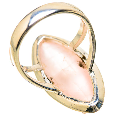 Rose Quartz Rings handcrafted by Ana Silver Co - RING133943 - Photo 3