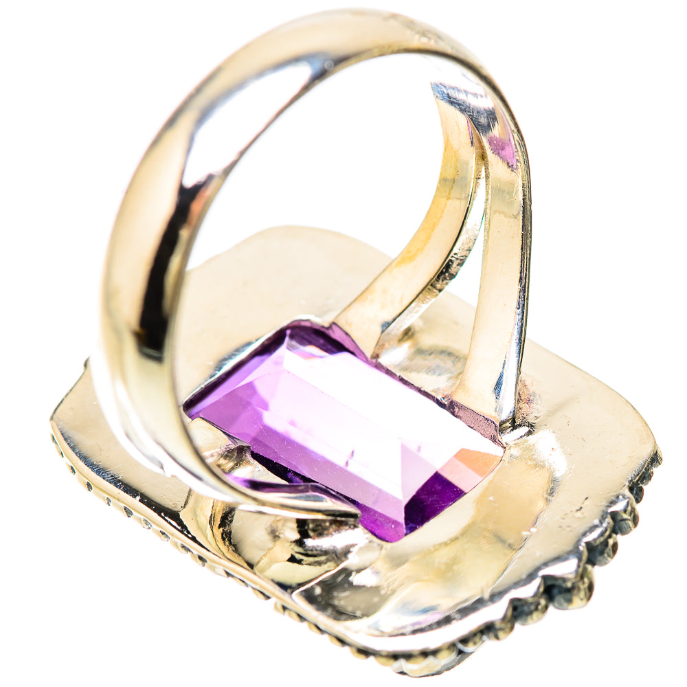 Amethyst Rings handcrafted by Ana Silver Co - RING133945 - Photo 3