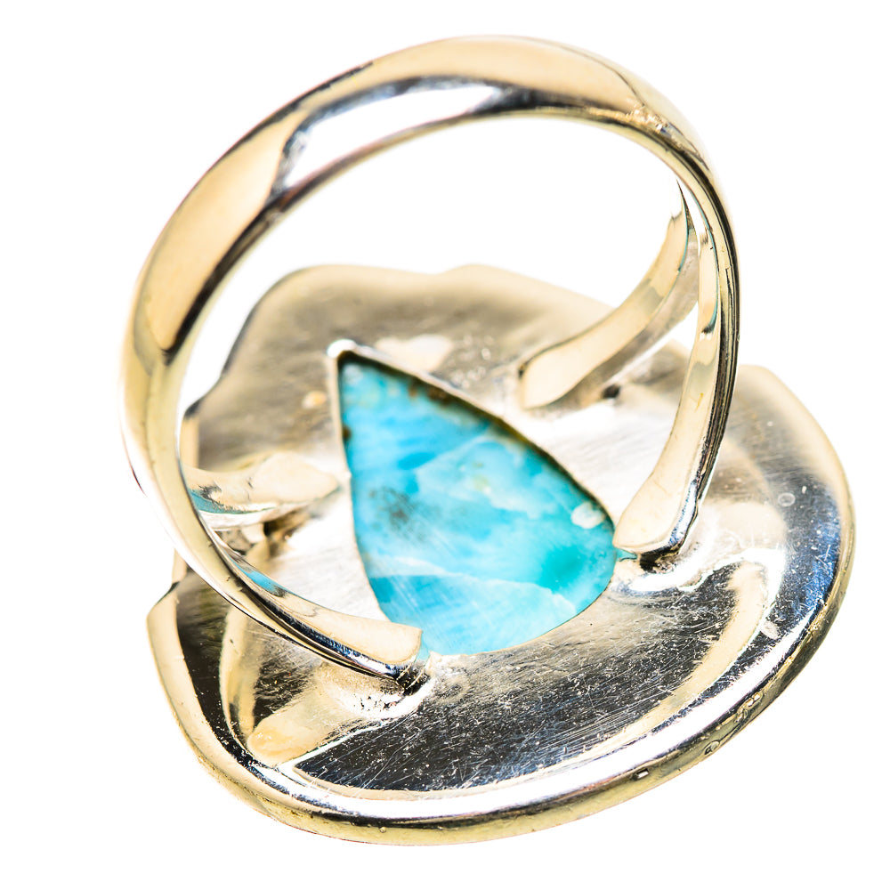Larimar Rings handcrafted by Ana Silver Co - RING133953 - Photo 3
