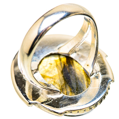 Labradorite Rings handcrafted by Ana Silver Co - RING133955 - Photo 3