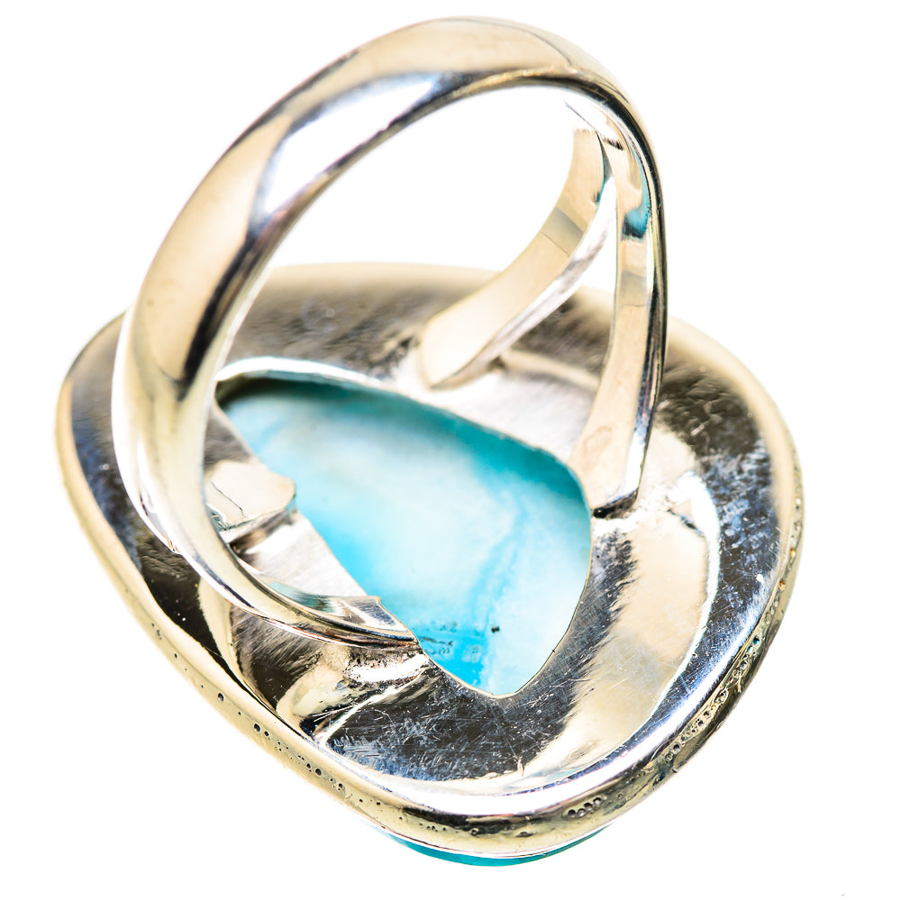 Larimar Rings handcrafted by Ana Silver Co - RING133956 - Photo 3