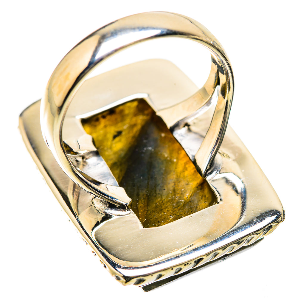 Labradorite Rings handcrafted by Ana Silver Co - RING133958 - Photo 3