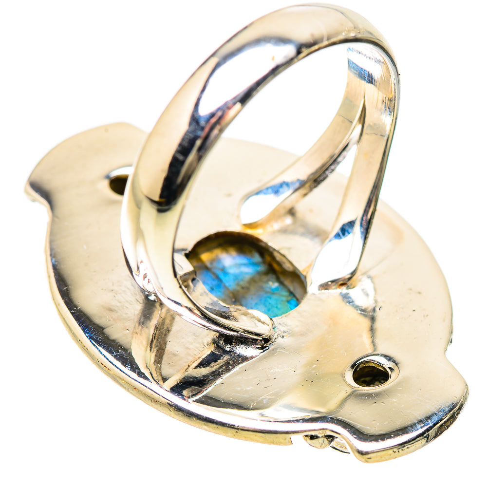 Labradorite Rings handcrafted by Ana Silver Co - RING133959 - Photo 3