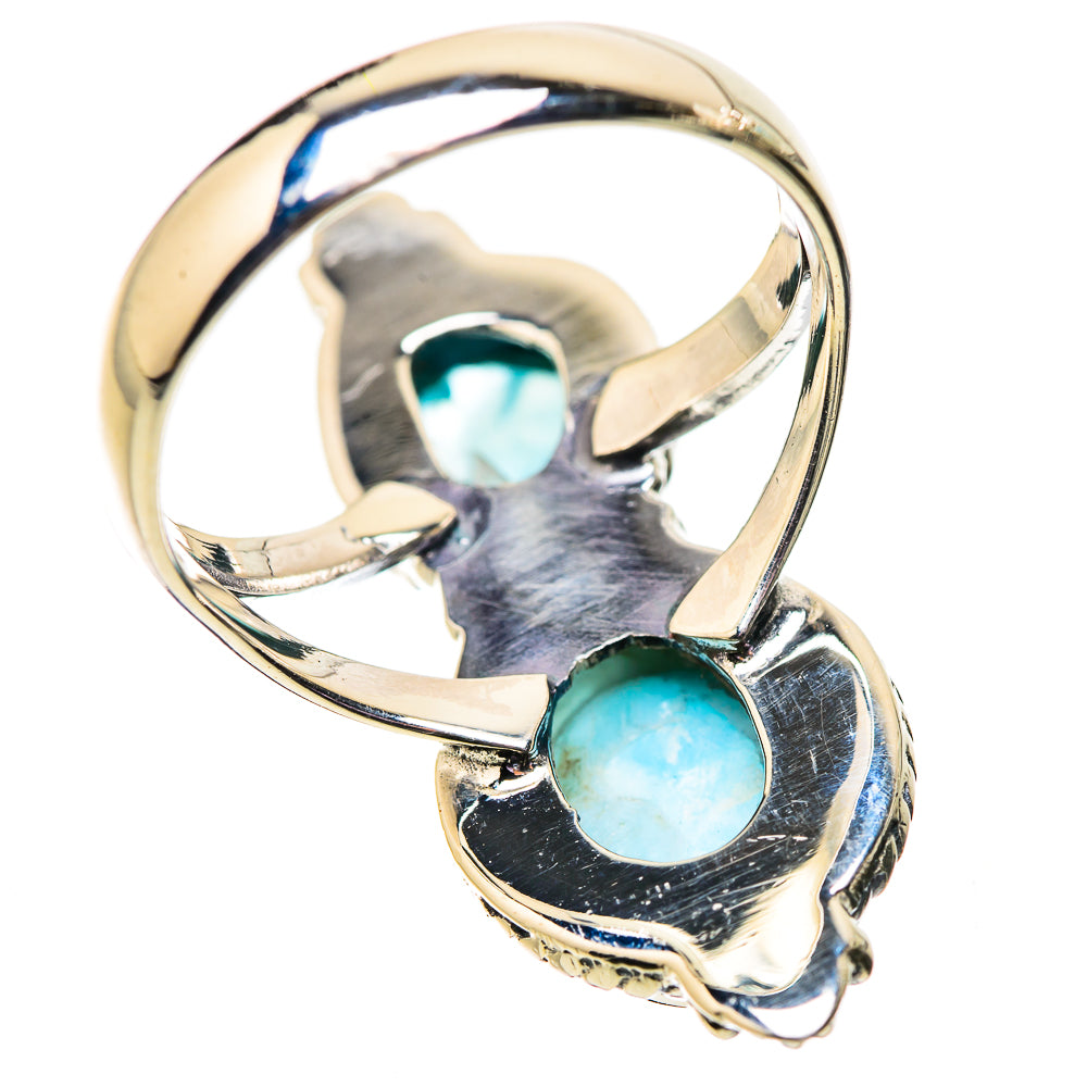 Larimar Rings handcrafted by Ana Silver Co - RING133965 - Photo 3