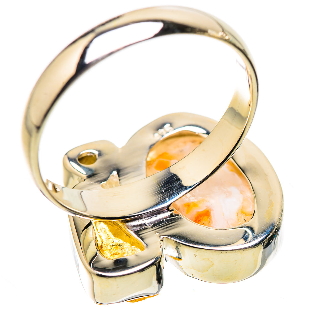 Occo Geode Slice Rings handcrafted by Ana Silver Co - RING133973 - Photo 3