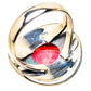 Rhodochrosite Rings handcrafted by Ana Silver Co - RING133974 - Photo 3