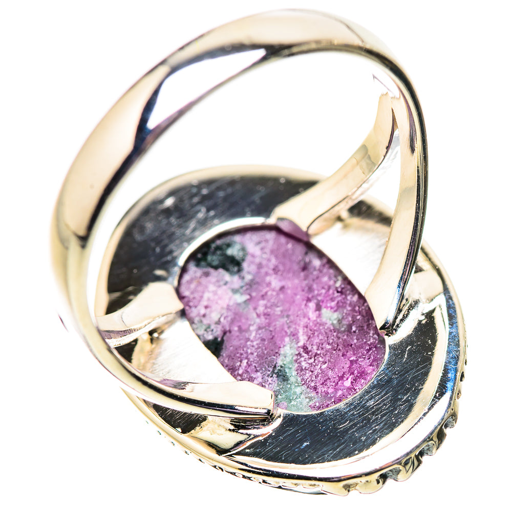 Ruby Zoisite Rings handcrafted by Ana Silver Co - RING133975 - Photo 3
