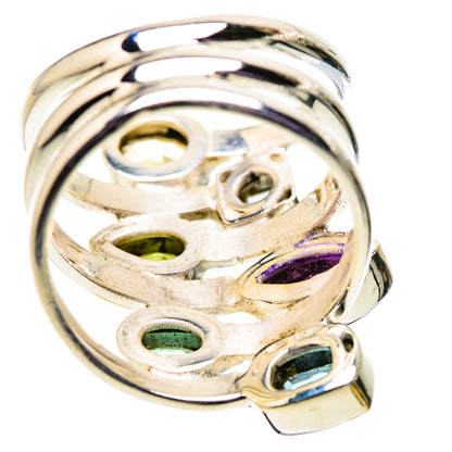 Blue Topaz Rings handcrafted by Ana Silver Co - RING133981 - Photo 3