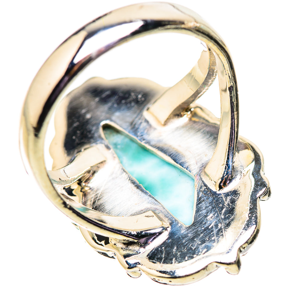 Larimar Rings handcrafted by Ana Silver Co - RING133992 - Photo 3