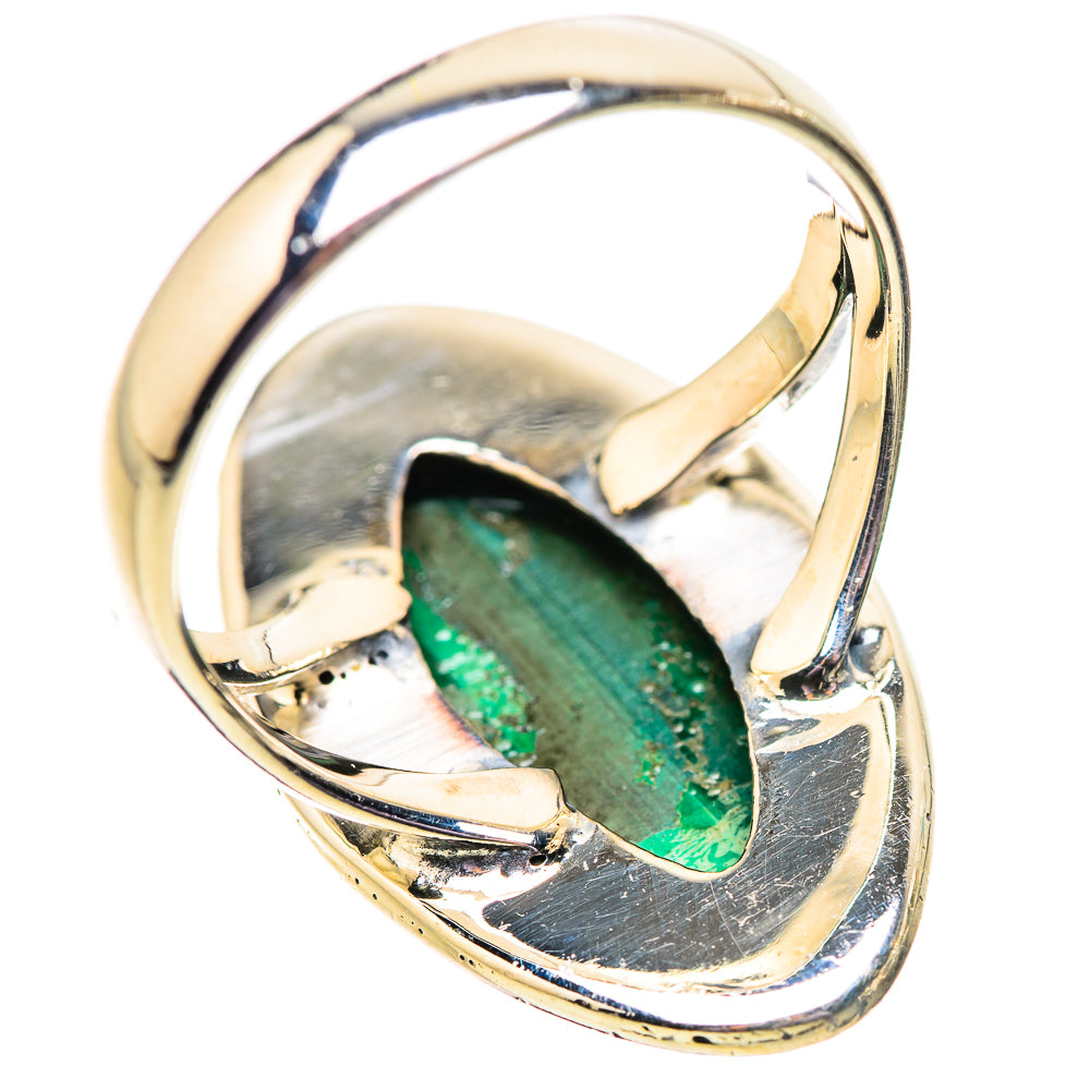 Malachite Rings handcrafted by Ana Silver Co - RING133996 - Photo 3