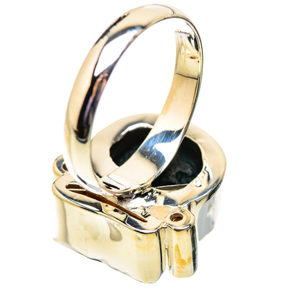 Coconut Geode Druzy Rings handcrafted by Ana Silver Co - RING134008 - Photo 3