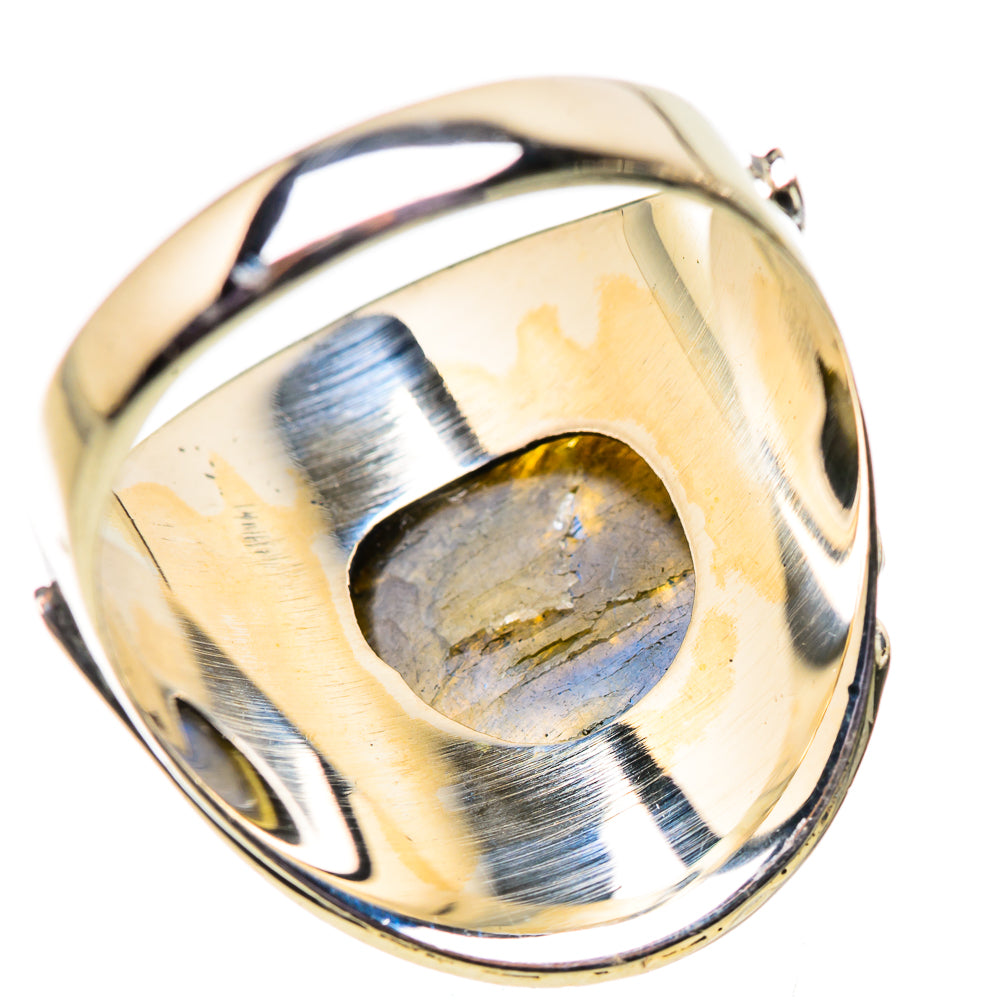 Labradorite Rings handcrafted by Ana Silver Co - RING134013 - Photo 3