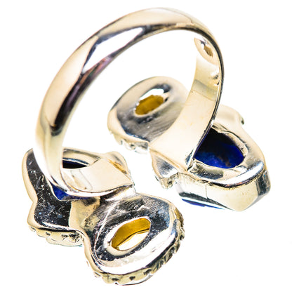 Lapis Lazuli Rings handcrafted by Ana Silver Co - RING134015 - Photo 3