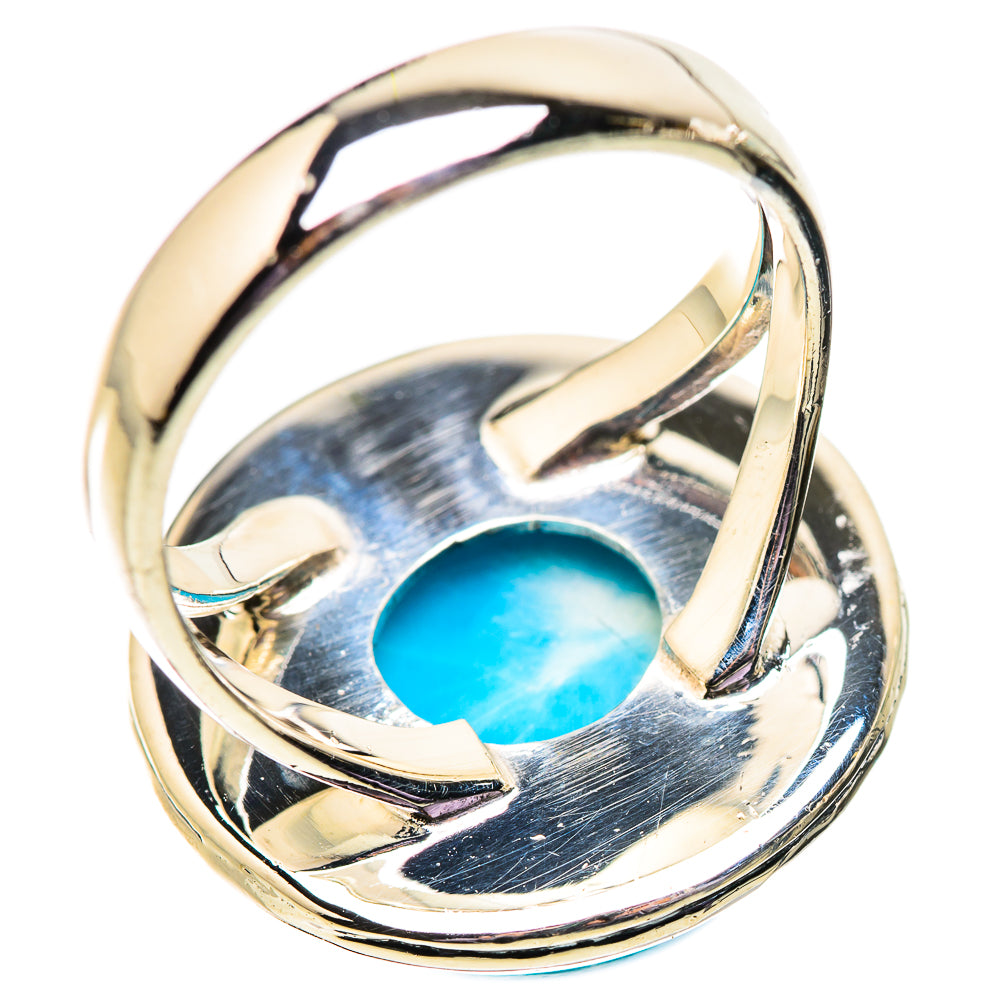 Larimar Rings handcrafted by Ana Silver Co - RING134018 - Photo 3