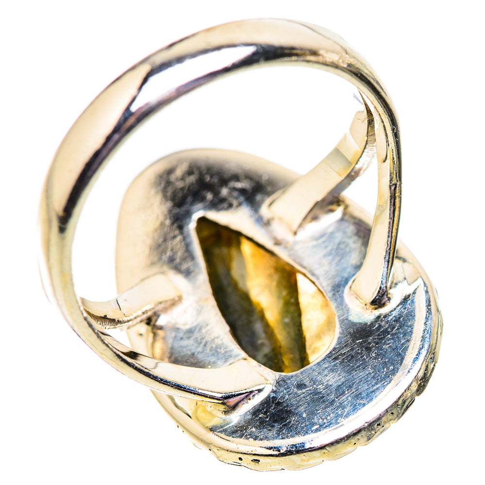 Labradorite Rings handcrafted by Ana Silver Co - RING134019 - Photo 3