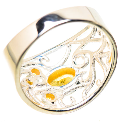Citrine Rings handcrafted by Ana Silver Co - RING134026 - Photo 3