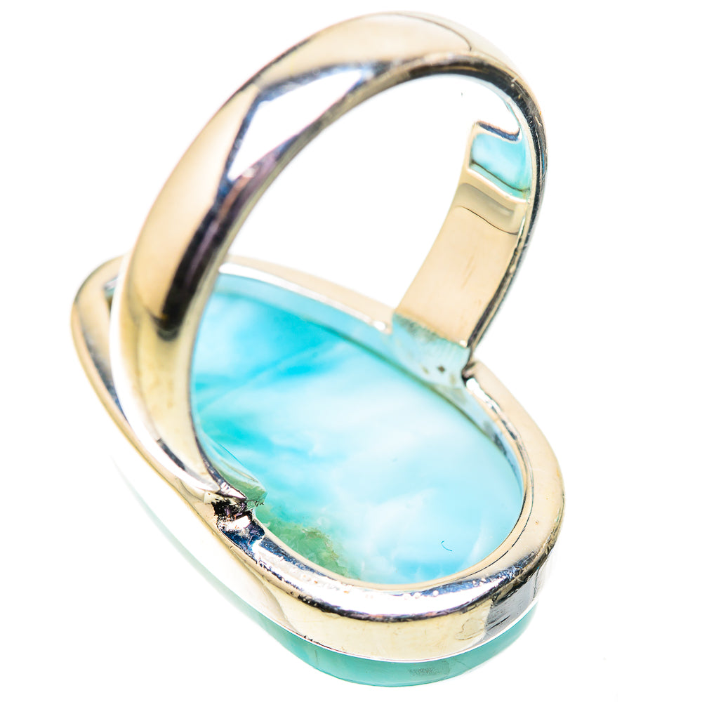 Larimar Rings handcrafted by Ana Silver Co - RING134041 - Photo 3
