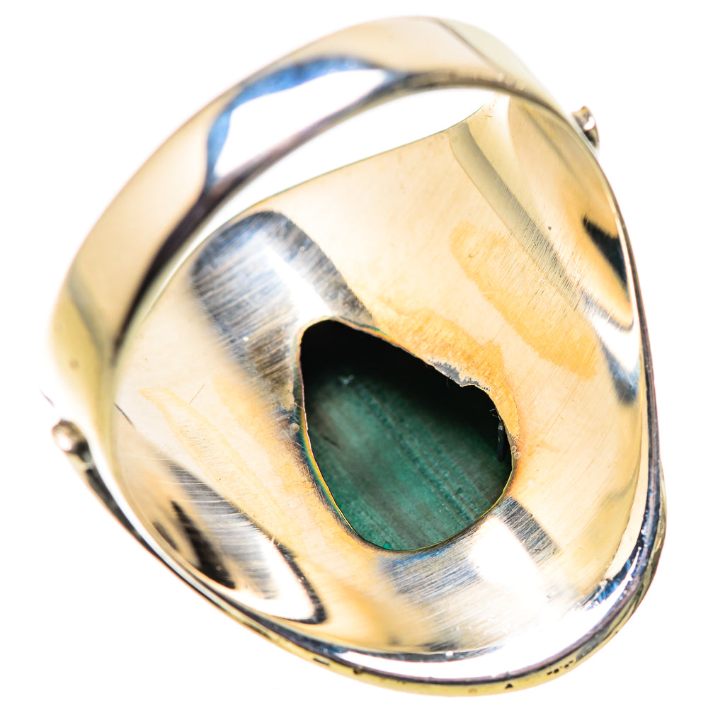 Malachite Rings handcrafted by Ana Silver Co - RING134052 - Photo 3