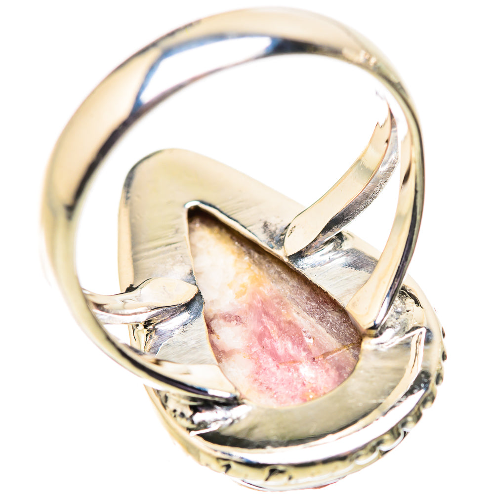 Pink Tourmaline Rings handcrafted by Ana Silver Co - RING134055 - Photo 3
