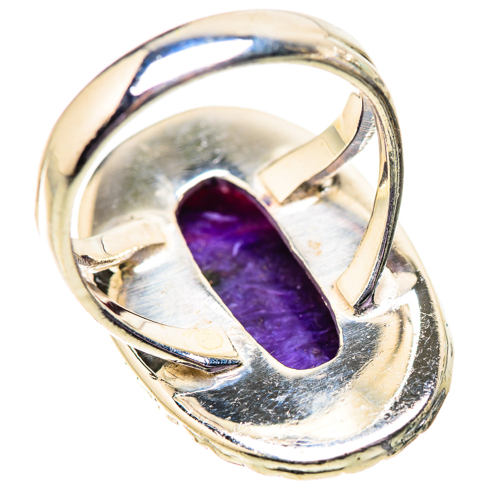 Charoite Rings handcrafted by Ana Silver Co - RING134056 - Photo 3