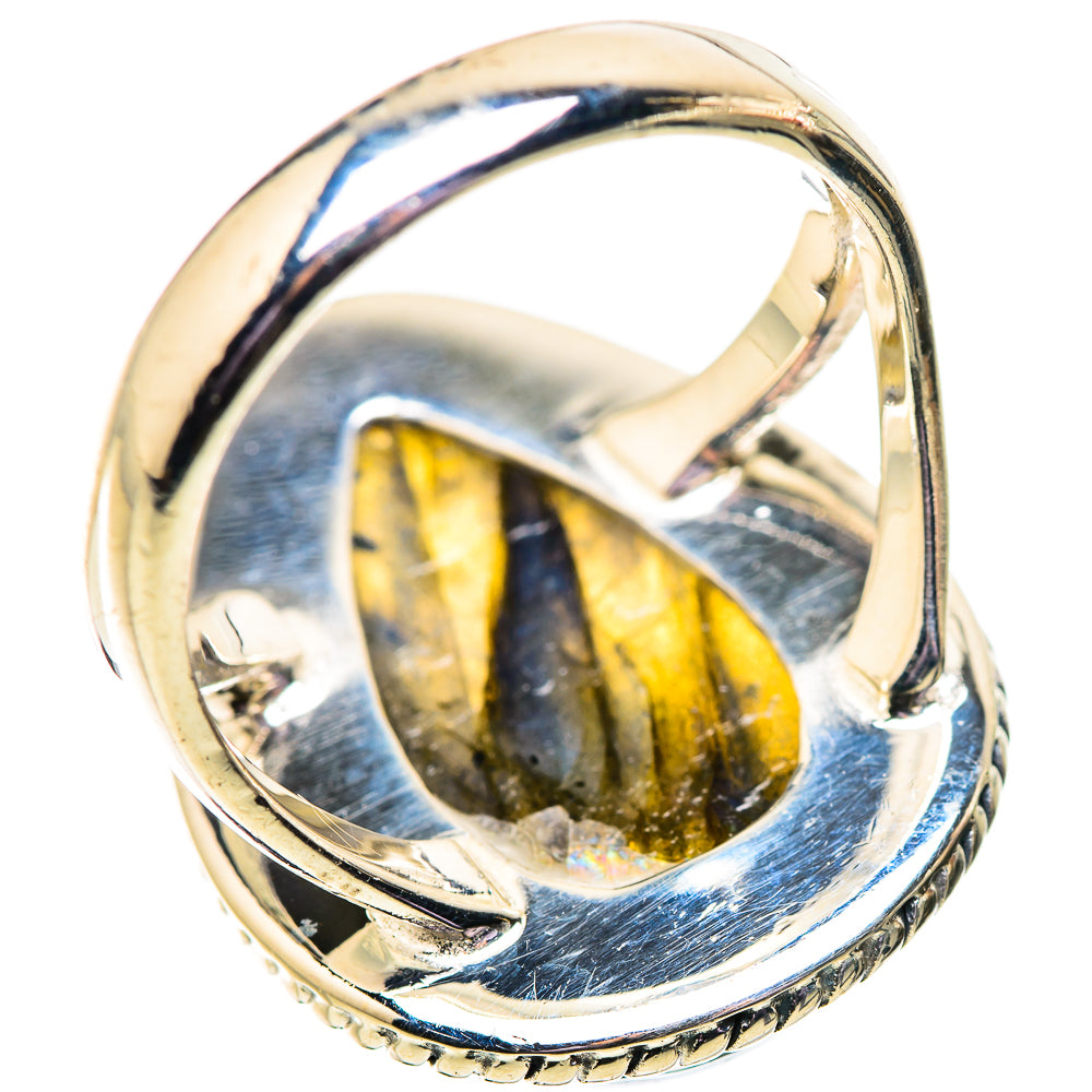 Labradorite Rings handcrafted by Ana Silver Co - RING134065 - Photo 3