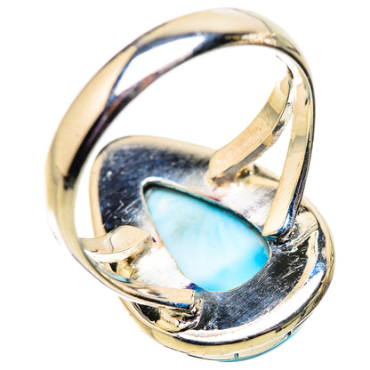 Larimar Rings handcrafted by Ana Silver Co - RING134069 - Photo 3