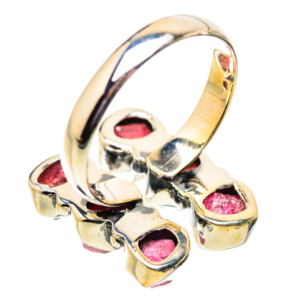 Pink Tourmaline Rings handcrafted by Ana Silver Co - RING134080 - Photo 3
