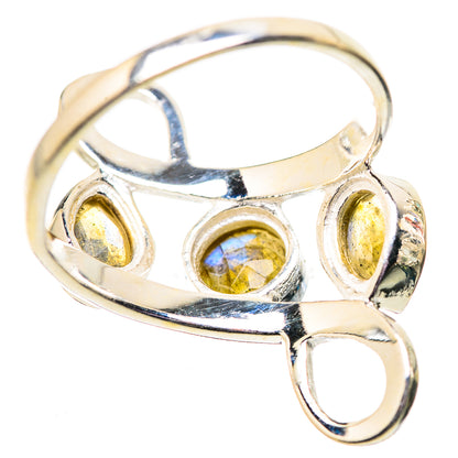 Labradorite Rings handcrafted by Ana Silver Co - RING134089 - Photo 3