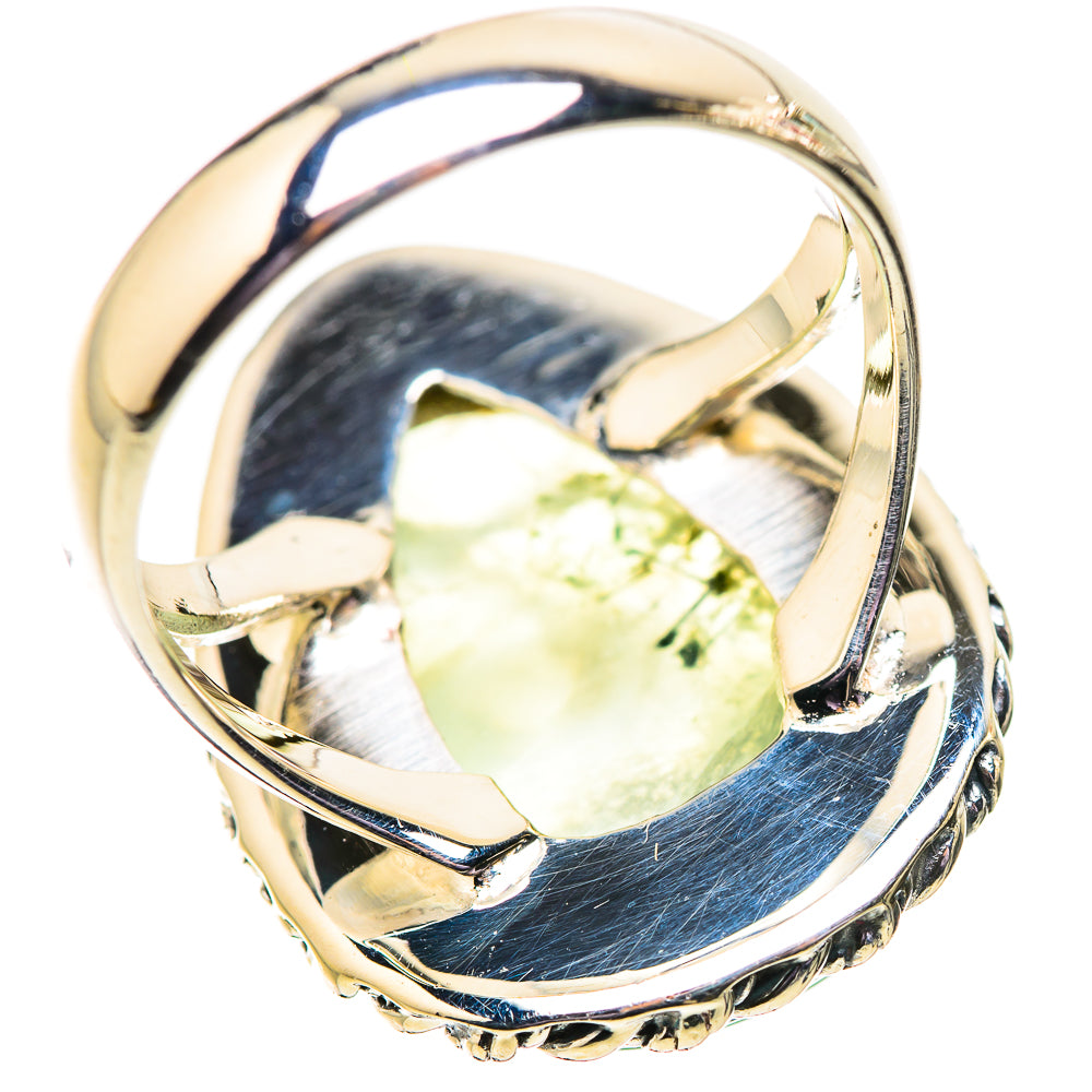 Prehnite Rings handcrafted by Ana Silver Co - RING134099 - Photo 3