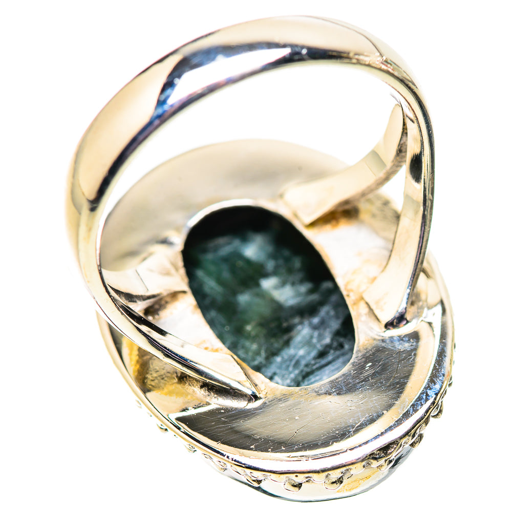 Seraphinite Rings handcrafted by Ana Silver Co - RING134101 - Photo 3
