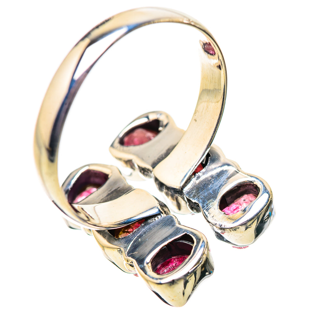 Pink Tourmaline Rings handcrafted by Ana Silver Co - RING134102 - Photo 3