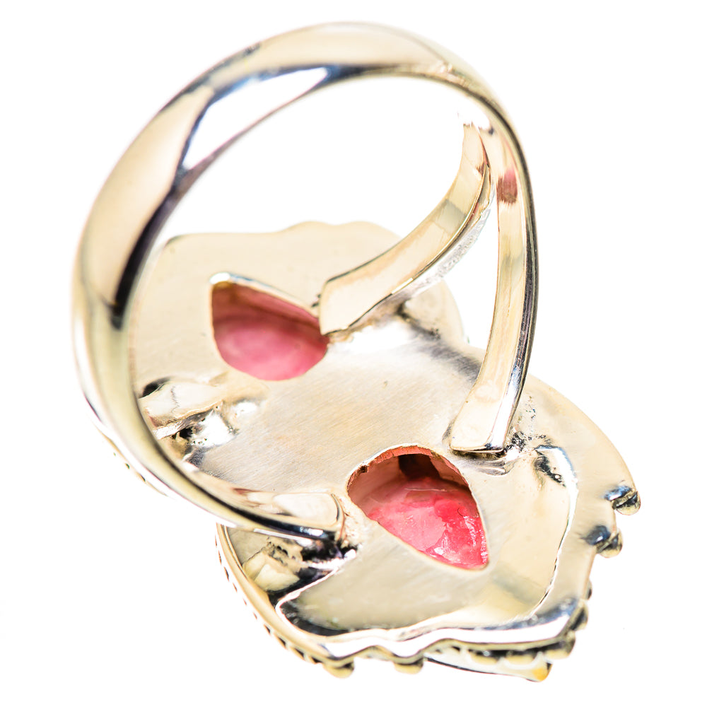 Rhodochrosite Rings handcrafted by Ana Silver Co - RING134103 - Photo 3