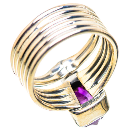 Amethyst Rings handcrafted by Ana Silver Co - RING134106 - Photo 3