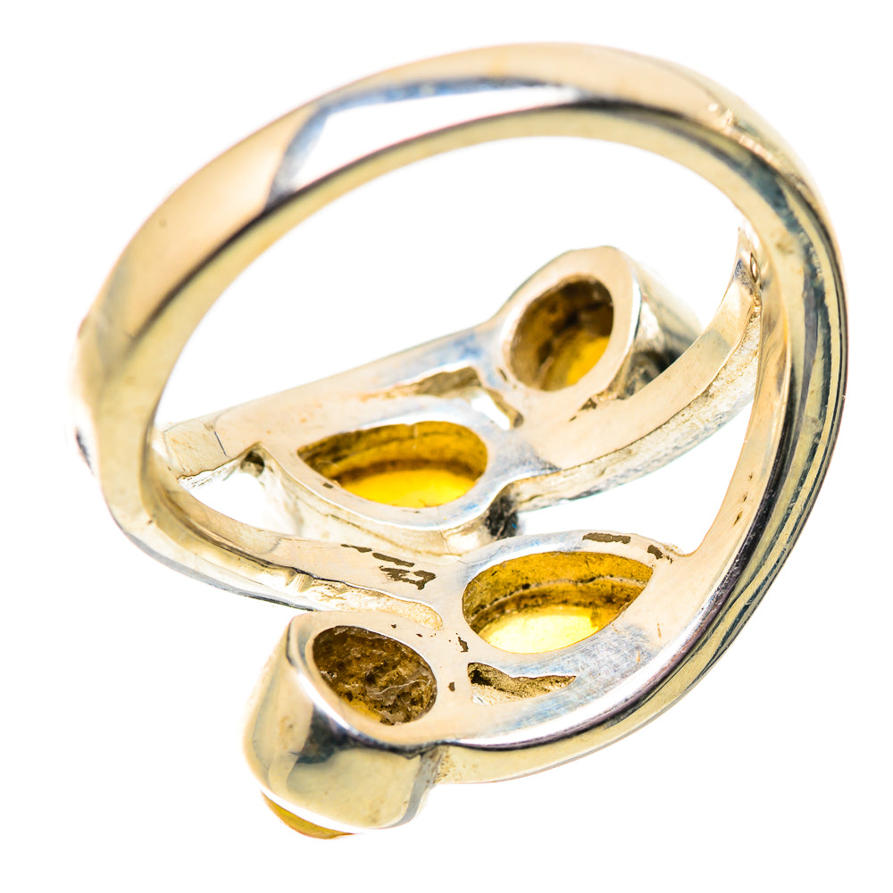Ethiopian Opal Rings handcrafted by Ana Silver Co - RING134114 - Photo 3