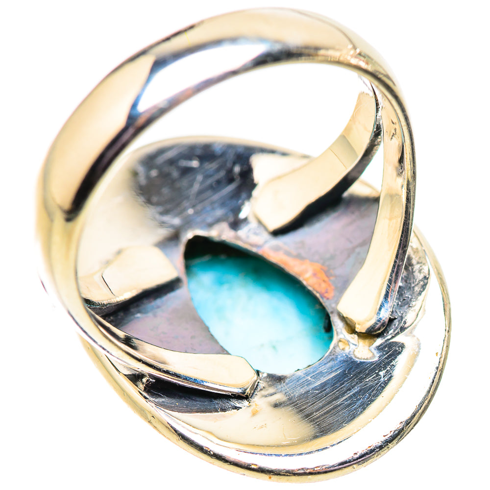 Larimar Rings handcrafted by Ana Silver Co - RING134116 - Photo 3