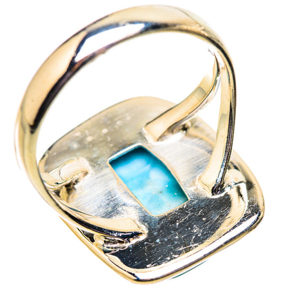 Larimar Rings handcrafted by Ana Silver Co - RING134120 - Photo 3