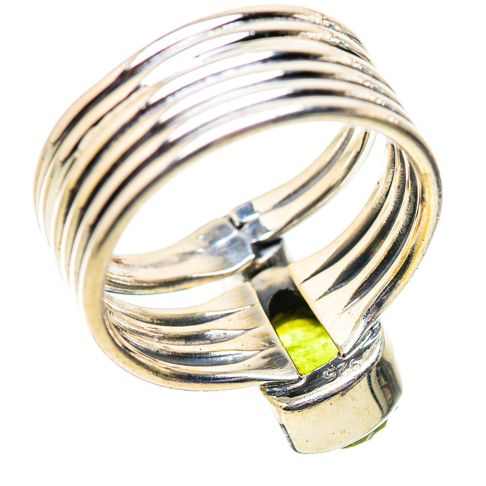 Peridot Rings handcrafted by Ana Silver Co - RING134127 - Photo 3
