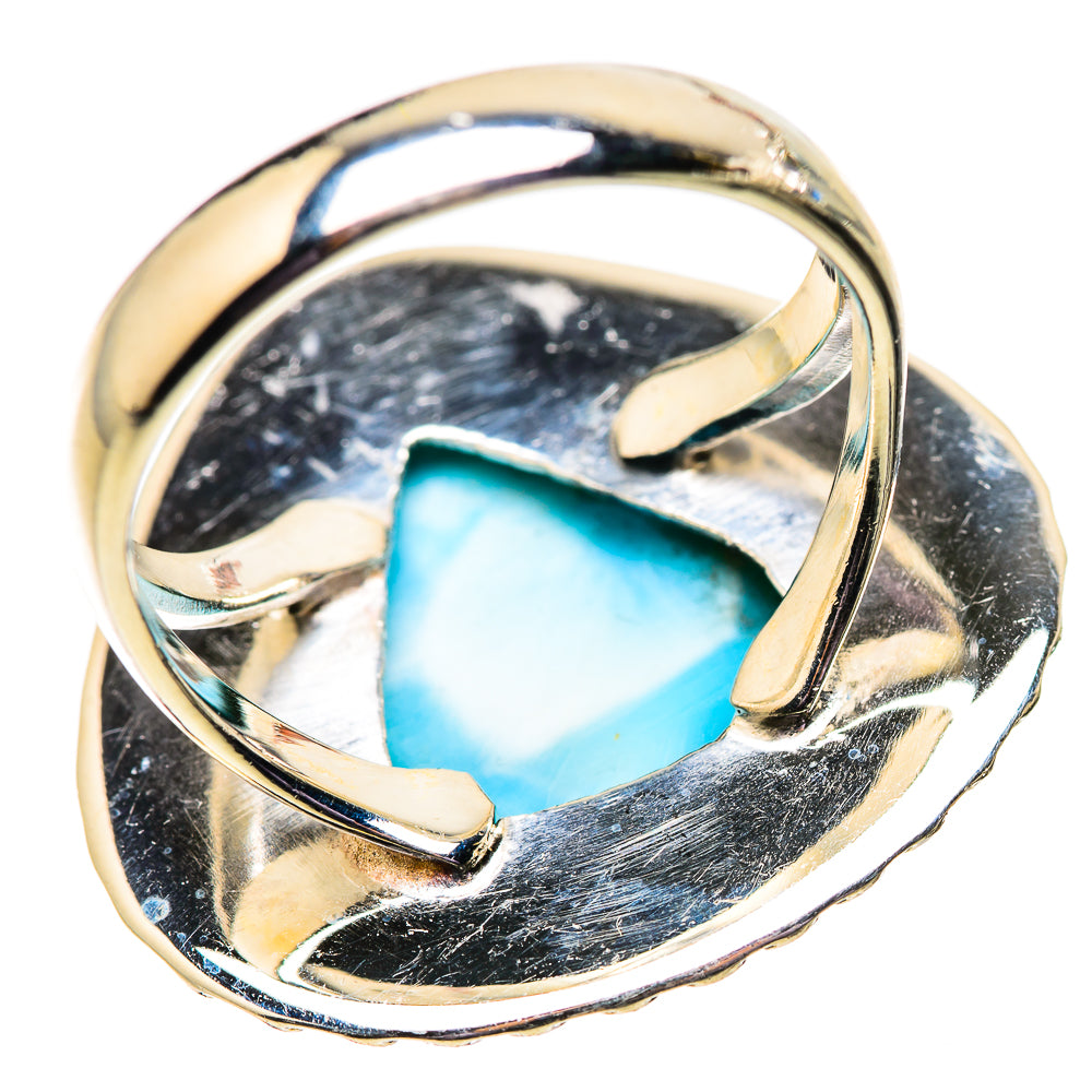 Larimar Rings handcrafted by Ana Silver Co - RING134140 - Photo 3