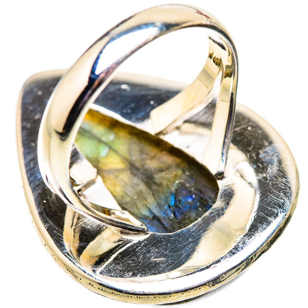 Labradorite Rings handcrafted by Ana Silver Co - RING134141 - Photo 3