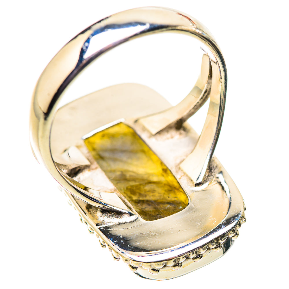 Labradorite Rings handcrafted by Ana Silver Co - RING134145 - Photo 3