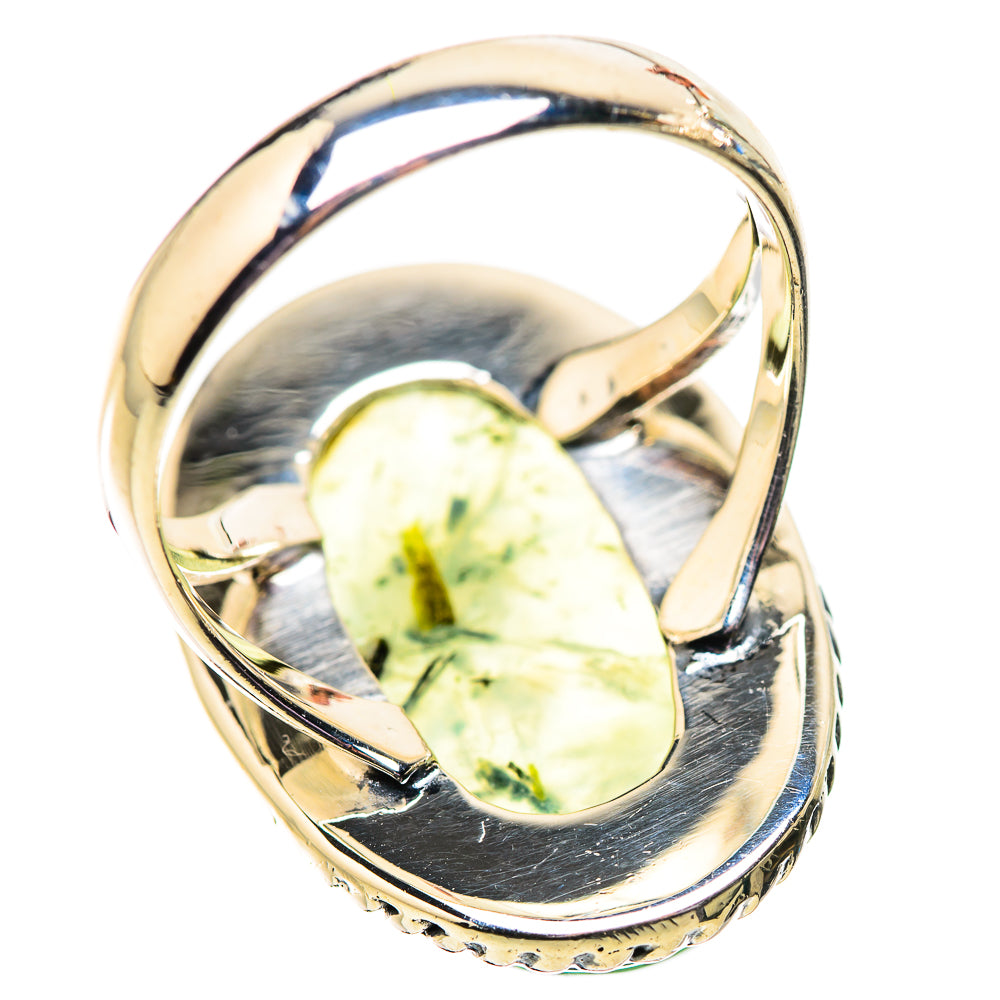 Prehnite Rings handcrafted by Ana Silver Co - RING134146 - Photo 3