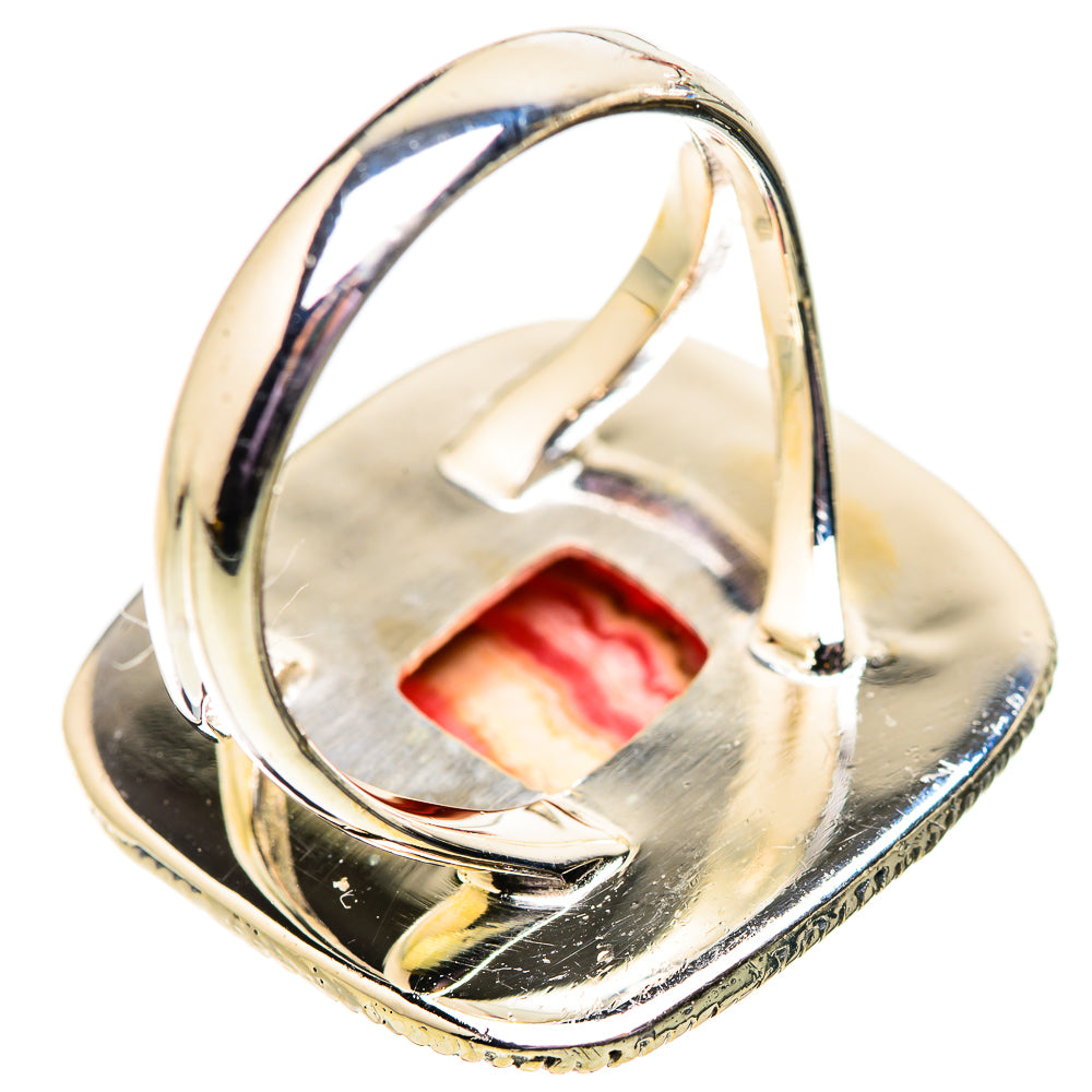 Rhodochrosite Rings handcrafted by Ana Silver Co - RING134150 - Photo 3