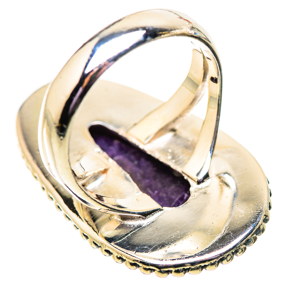 Charoite Rings handcrafted by Ana Silver Co - RING134152 - Photo 3