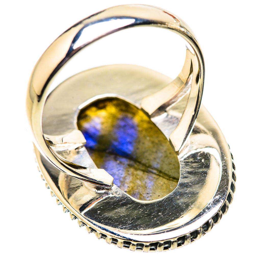 Labradorite Rings handcrafted by Ana Silver Co - RING134159 - Photo 3