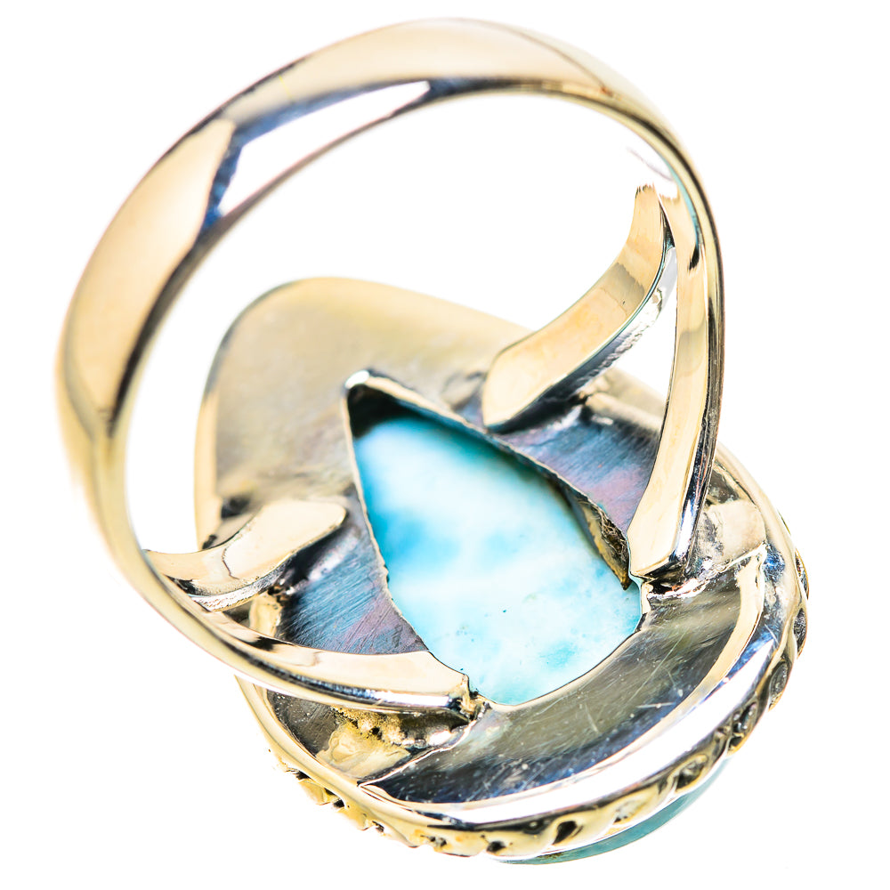 Larimar Rings handcrafted by Ana Silver Co - RING134162 - Photo 3